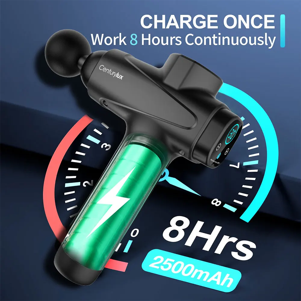 ODM High Quality Therapy Portable Body Percussion Deep Tissue Professional Metal Facial Gun Massager Muscle Mini Massage Gun