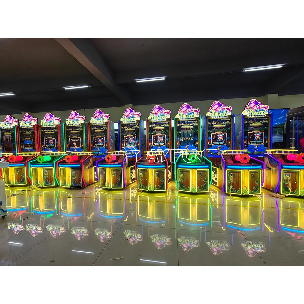 ゲームセンター卸売海賊城コイン操作ゲーム償還アーケードチケットゲームマシン