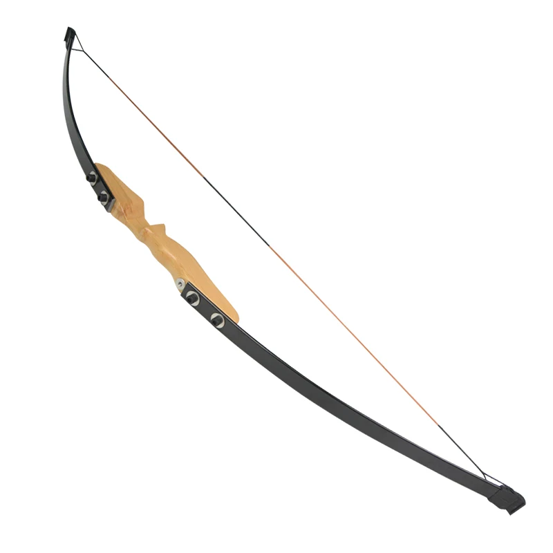Flèches Carbone 30-40 Lbs Pour Arc Long, Tir à L'arc Hunting, Longueur 51 Pouces, Noir