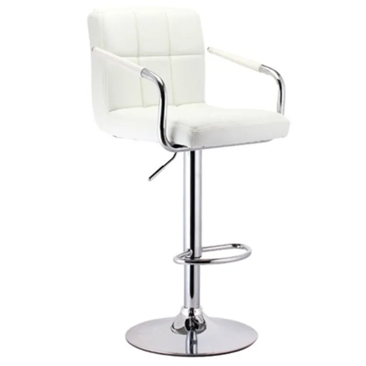 High Quality Swivel Chrome Base bar Chair bar Stool Adjustable