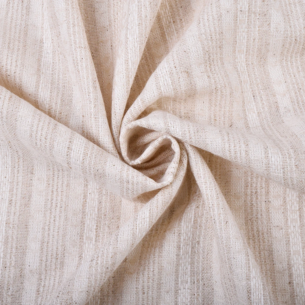 product high quality viscose linen rayon yarn dyed strip fabric woven fabric for  dress clothing-6