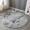 Round tie-dye light gray