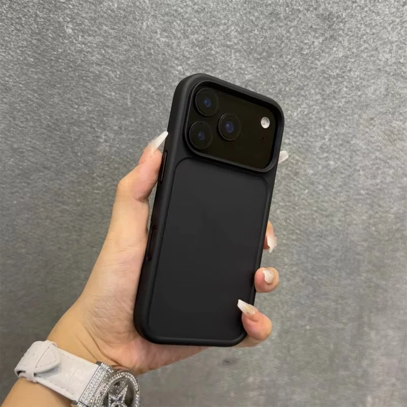 product laudtec waterproof matte translucent for iphone 17 pro max pc hard back mobile phone case shockproof protective back cover-2