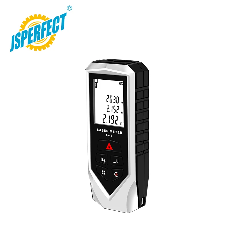JSPERFECT Cheap Price Red Beam 60 m Outdoor Precision Laser Distance Meter