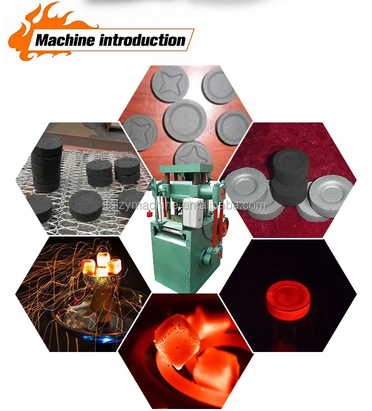 Машина для брикетирования угля кальяна
