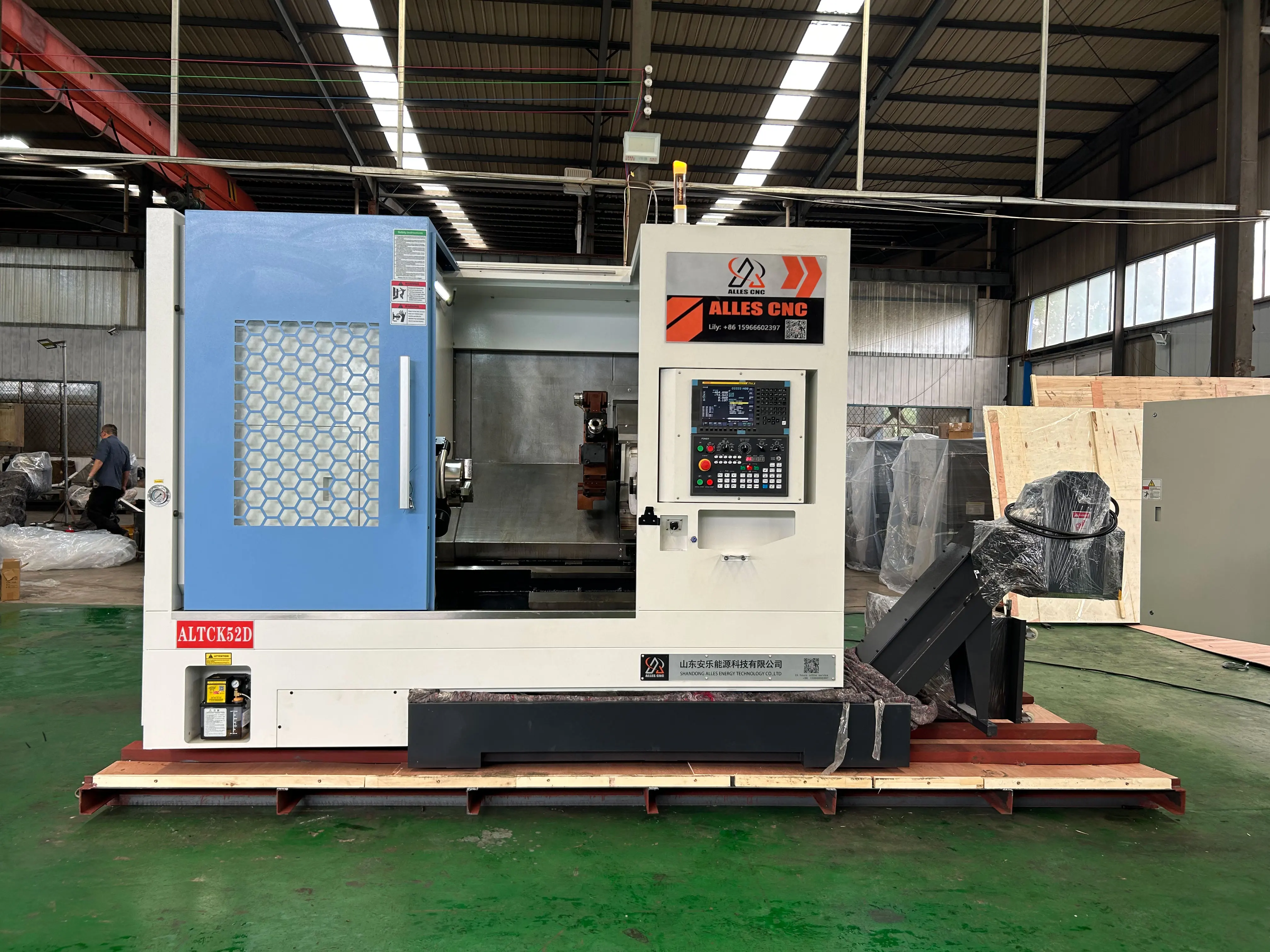 TCK52D High Precision Metal Small Lathe