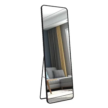 Full Length Floor Mirror Dressing Mirror with Standing Holder Hanging or Leaning Against Wall Mirror