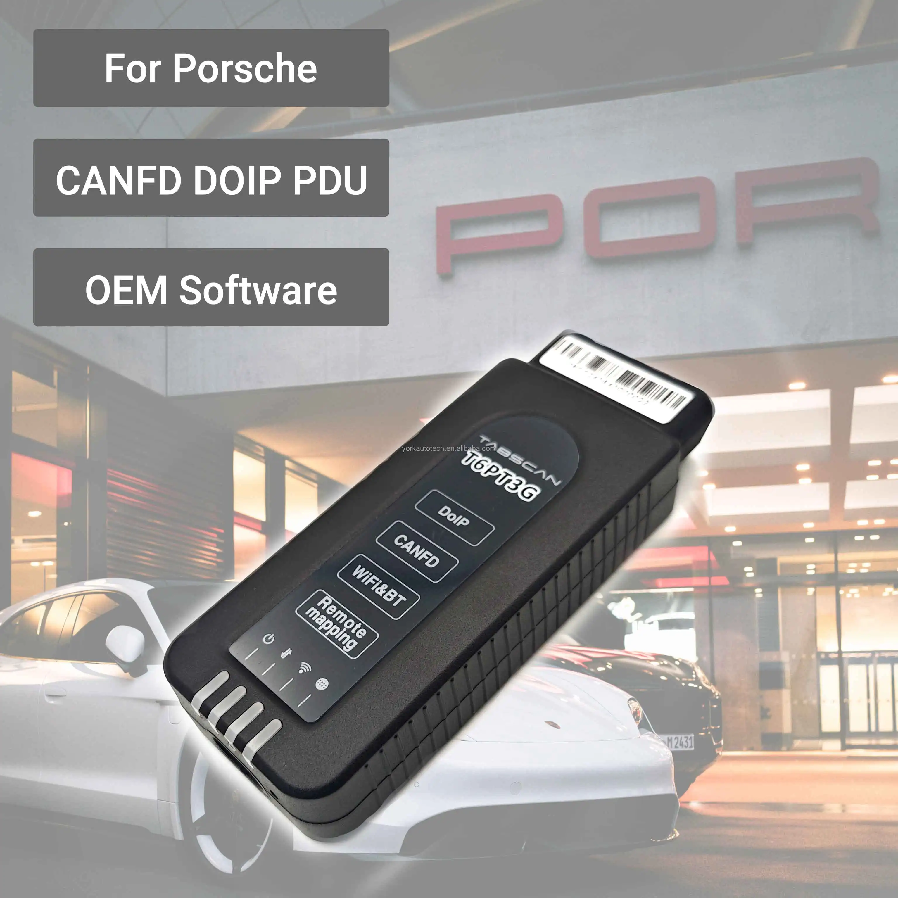 Best Quality T6PT3G Por-sche Diagnostic Tool for PIWIS CANFD DOIP Supports OEM Software Auto Scan Tool
