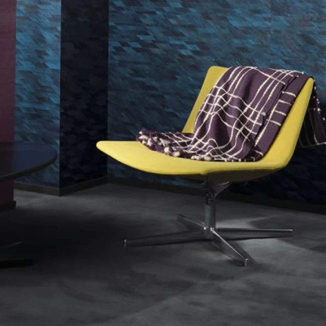 Mywind Natural Free Sample Blue Color Banana Leaf Water Hyacinth Wallpaper Wallcovering for Home Hotel Decor