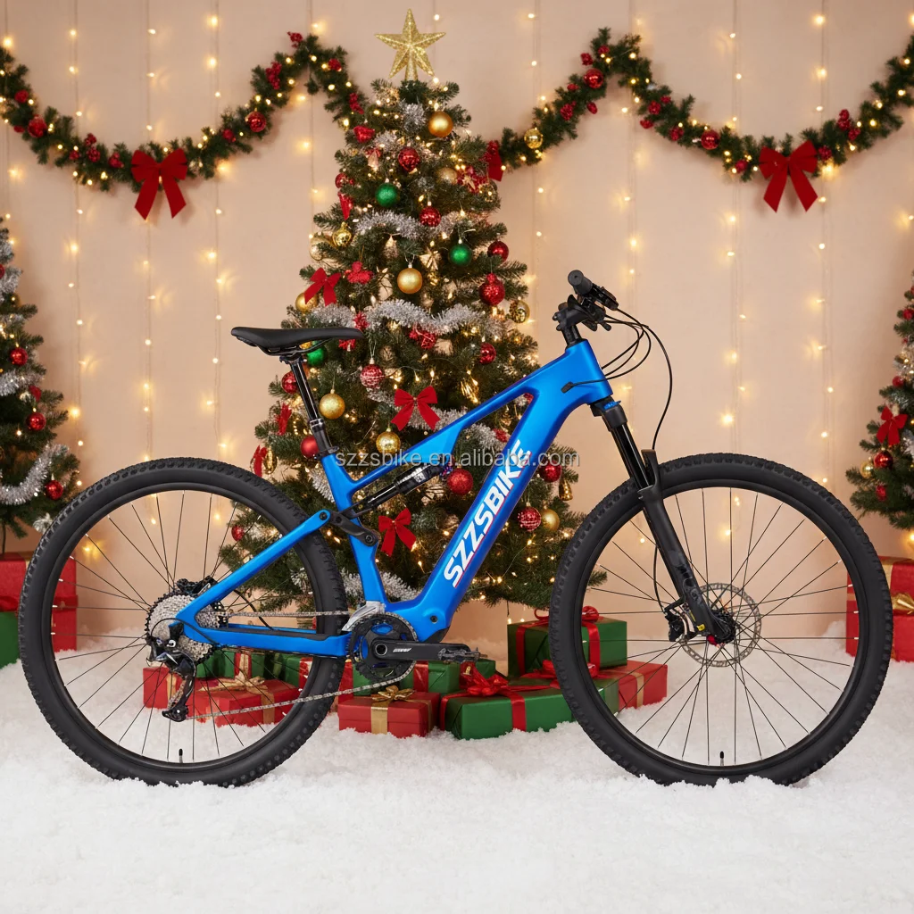 SZZSBIKE CEF69 29/27.5ER Carbon Bicycle Frame Mtb 48V 835wh Bafang