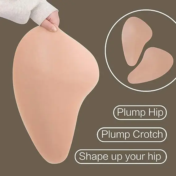 Sexy Hip Enhancer Pads Before and After Booty Lifting Silicone Hips Fake Butt Lifter Fake Plus Size Shaper Padding Removable