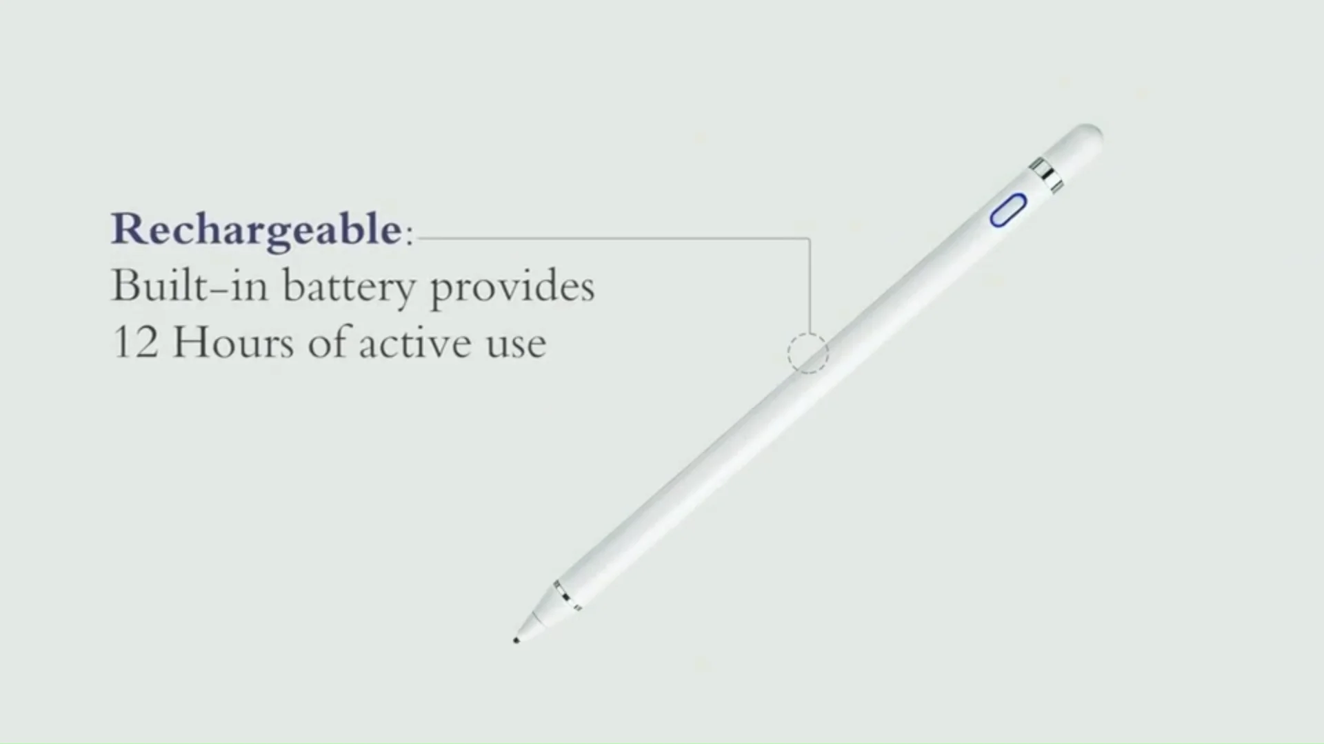VBESTLIFE Penna Stilo, Penna Stilo AntiGraffio Touch Screen a Filo resistivo con Corda Elastica per telefoni cellulari, Tablet, MP4, MP5, lavagne, navigatori, Medicina