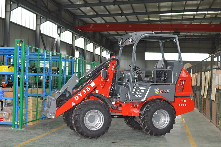 4 Wheel Drive Mini Wheel Loader Hoflader Dy35 Small Farm Front End Loader For Sale Buy Mini