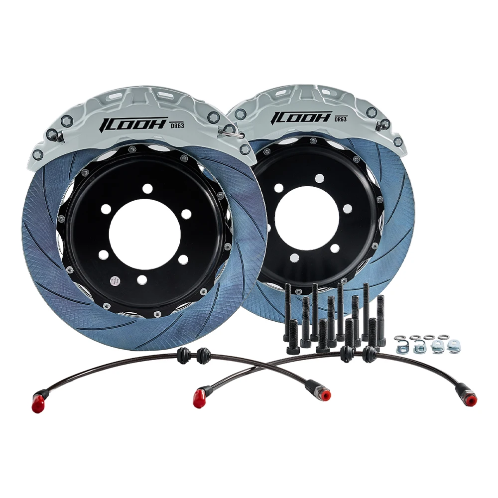 Icooh High Performance DR6 6PISTONS Racing Big Brake Kits 330 / 345 / 355 32MM Rotor Size Brake Sets