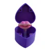 Labios morados, melocotón y rosados.