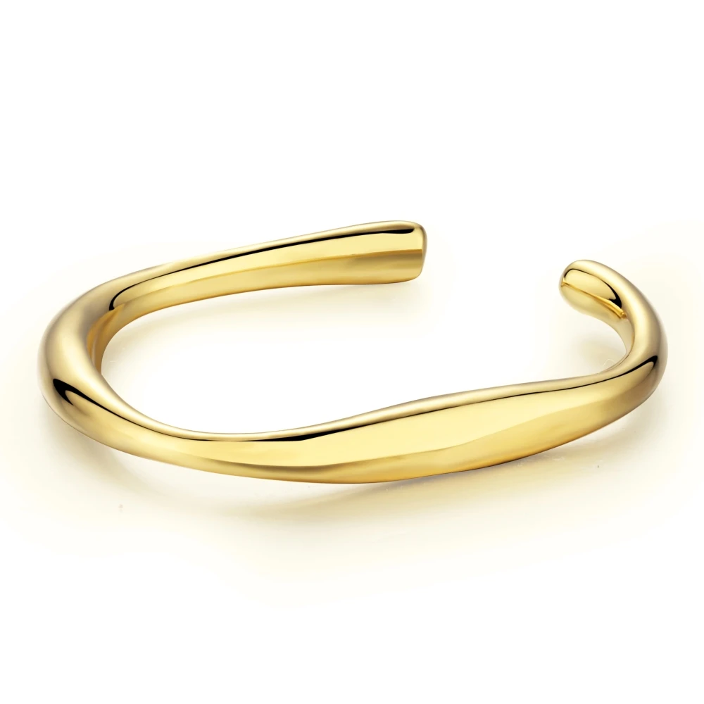 KAKODIY Simple Design Jewelry 2 Color Opening Minimal Korean 925 Sterling Silver Ring Index Smooth Adjustable Ring detail 5
