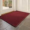 Linen rubber sole - stylish woven red