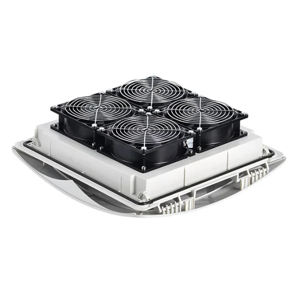 High Efficiency Electric Panel Mounted Enclosure Cooling Fan Top Cabinet Roof  Ventilator