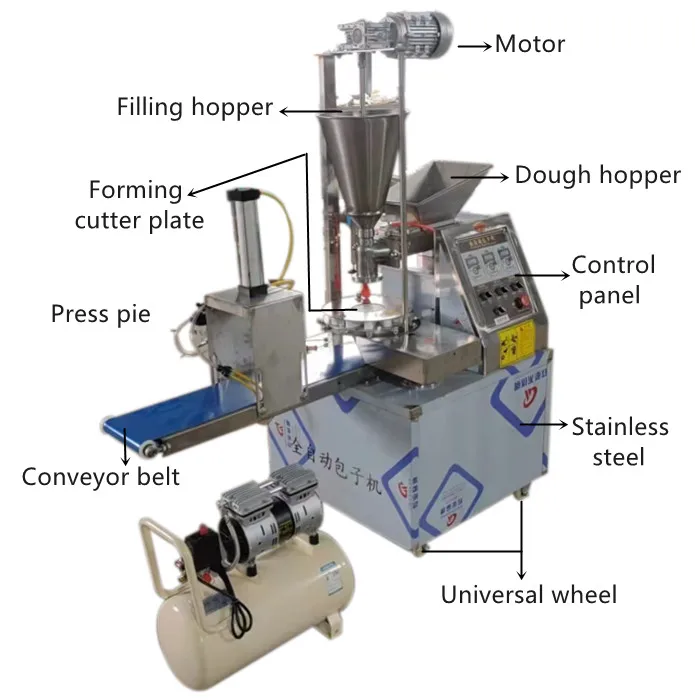 high performance mochi and baozi making machine mochi