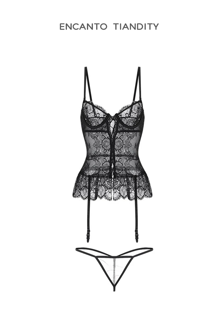 2022 Oem Odm Lace Sexy Designer Bra And Panty Set Sexy Nightwear Women