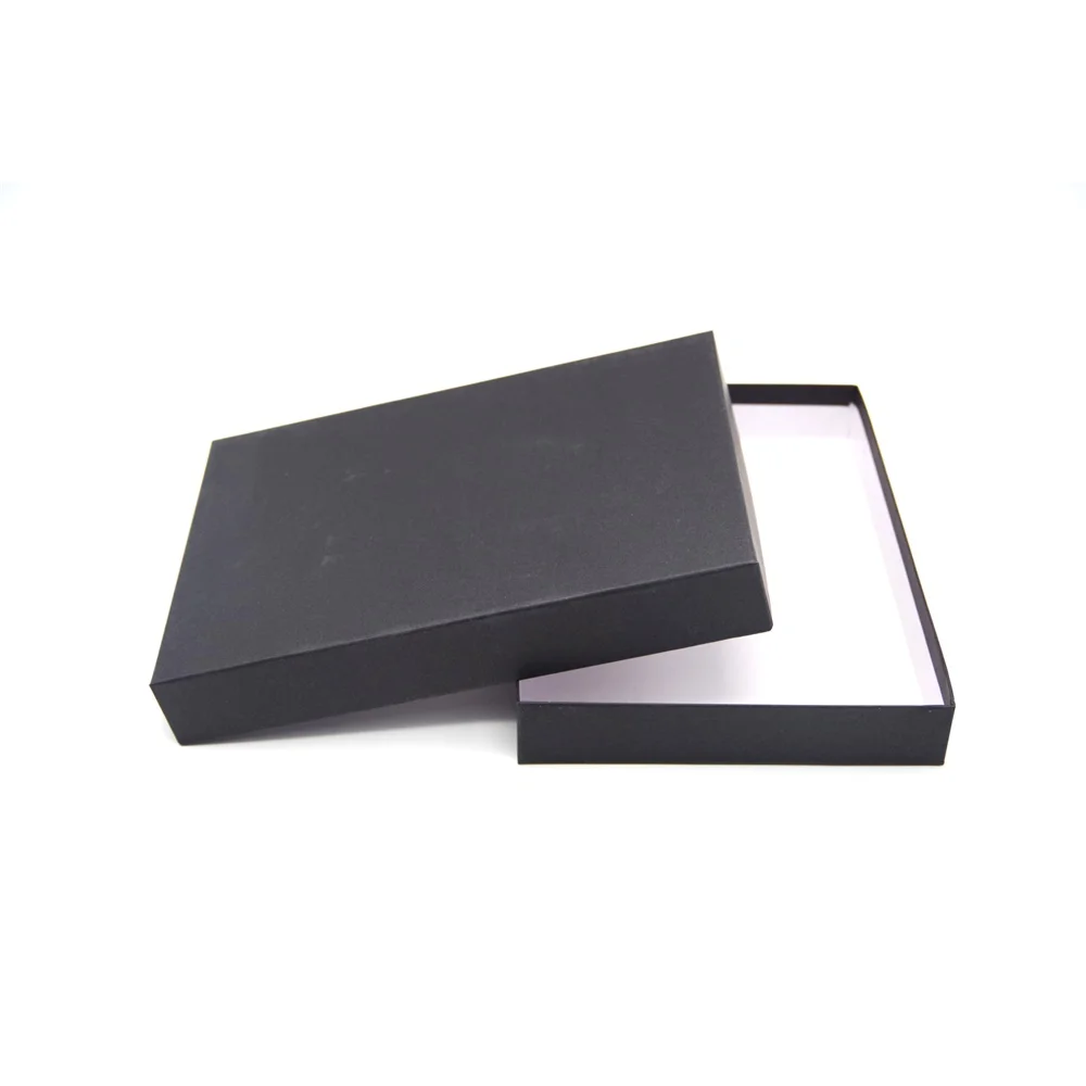 Simplicity Style Charm Bracelet Boxes Jewelry Packaging Box Luxury Packaging Black for Necklaces Packaging Paperboard Cardboard