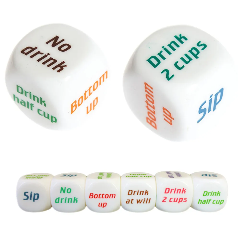 8pcs 2 5cm Drinking Wine Mora English Dice Games Playing Drink Decider For Adult Bar Party Pub Buy Decision Game Dice Game In Stock Board Game Dice English Housework Games Dice Product On Alibaba Com