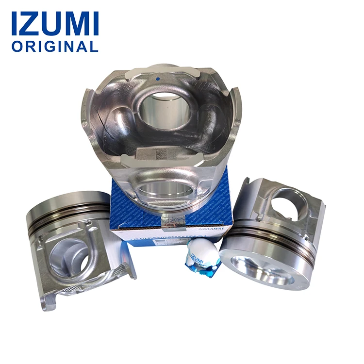 Piston IZUMI ORIGINAL avec axe et clips, références 163-0930, 123-4612, 3412, 3412C, 3406C, pièces moteur pour Caterpillar