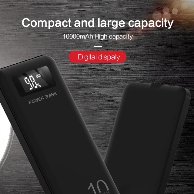 Новинка 2020, внешний аккумулятор на 10000 мАч, внешний аккумулятор с USB, внешний аккумулятор, портативное зарядное устройство для телефона, внешние аккумуляторы на 10000 мАч