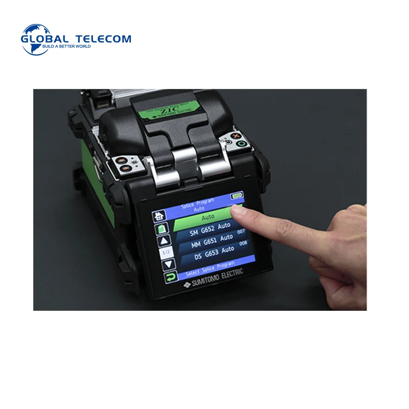 Japan TYPE Z1C Z2C T57 FTTH Fiber Optical Core to Core Alignment Fusion Splicer With OPM and VFL