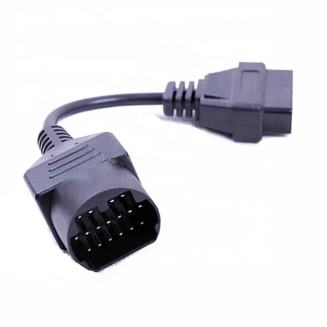 17 PIN to 16 PIN OBD1 to OBD2 Connect Cable Car Diagnostic Tool Cable for Mazda 20CM