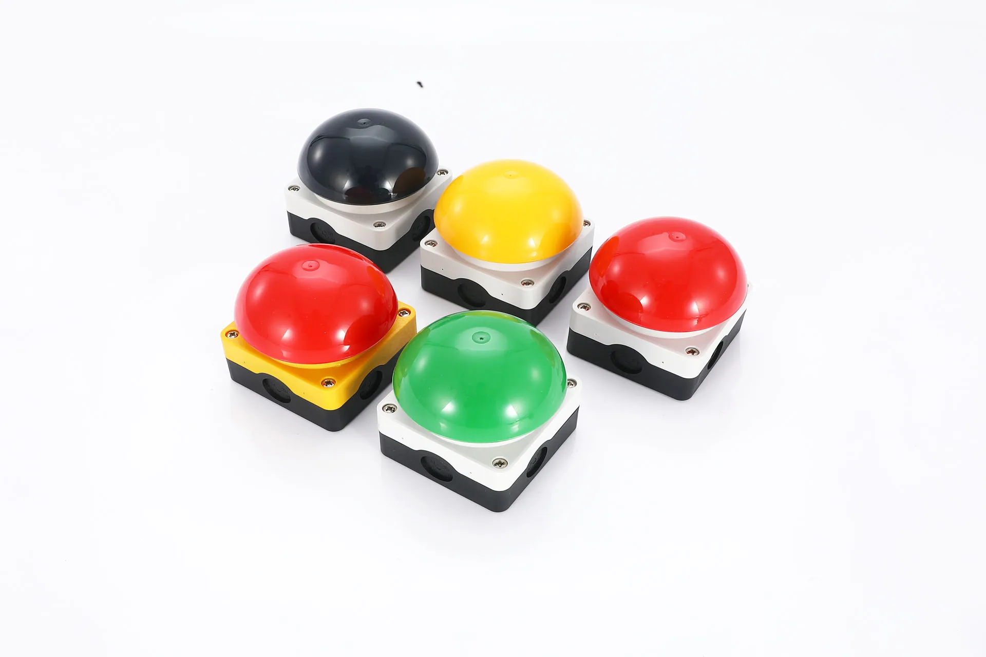 product industrial use plastic plc push button and hand clap foot  emergency stop switch-2