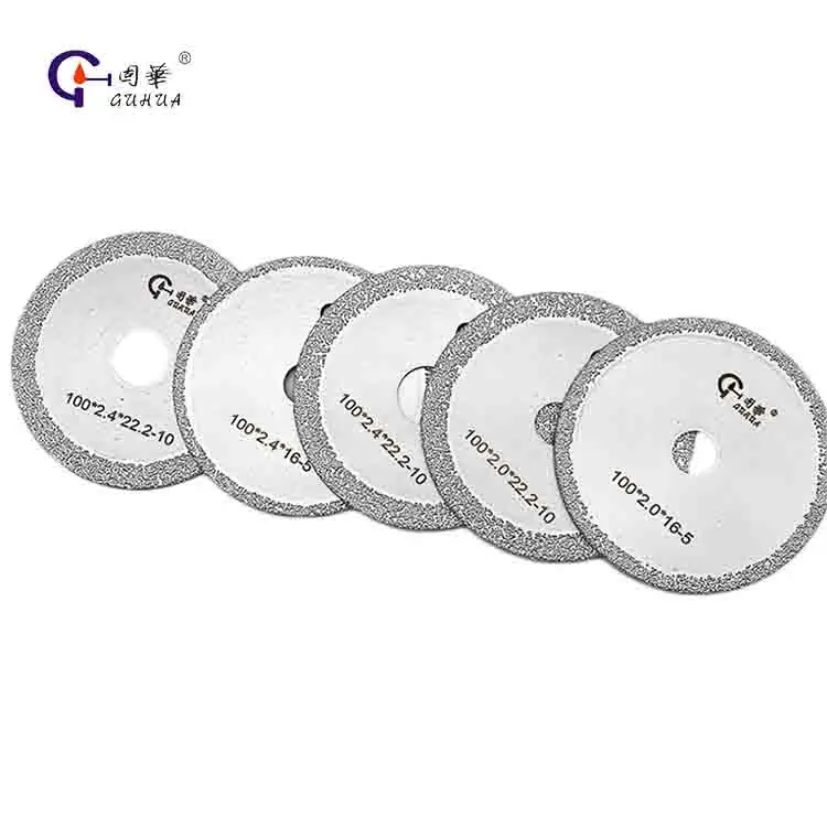 100mm Vacuum Brazed Diamond Grinding Saw Blade for Metal Steel