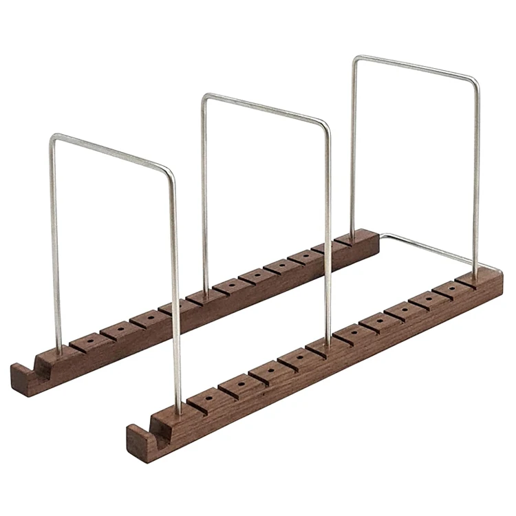 Multi Function Wood File Folder Vinyl Record Rack,audio Big cd case Rack Stand,floating Iron Divider Wholesale Wood CD Rack