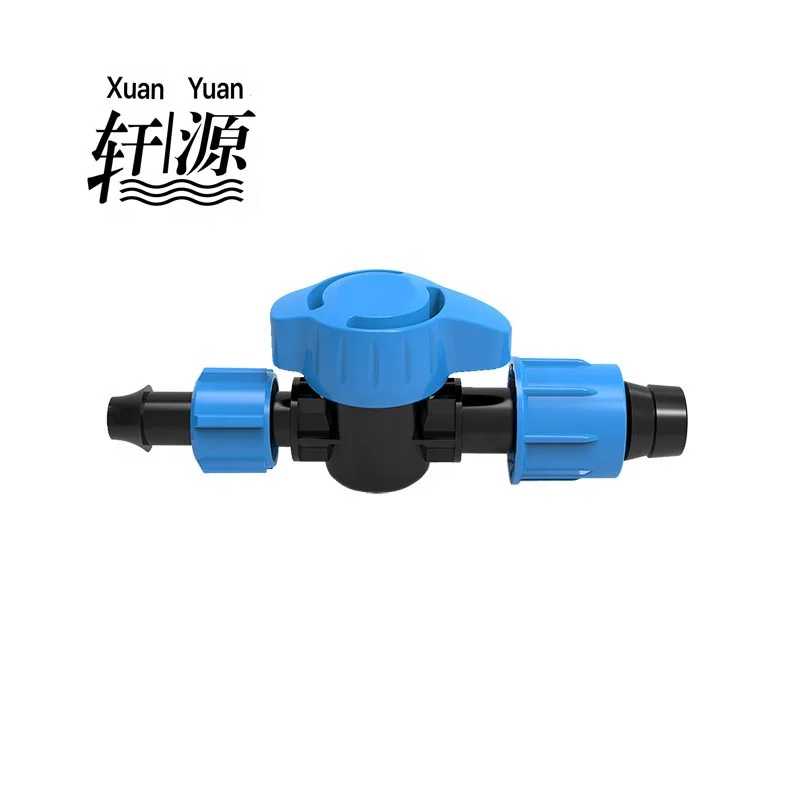 Pom Layplat Hose Mini Offtake Valve With Lock Ring For Drip Tape ...