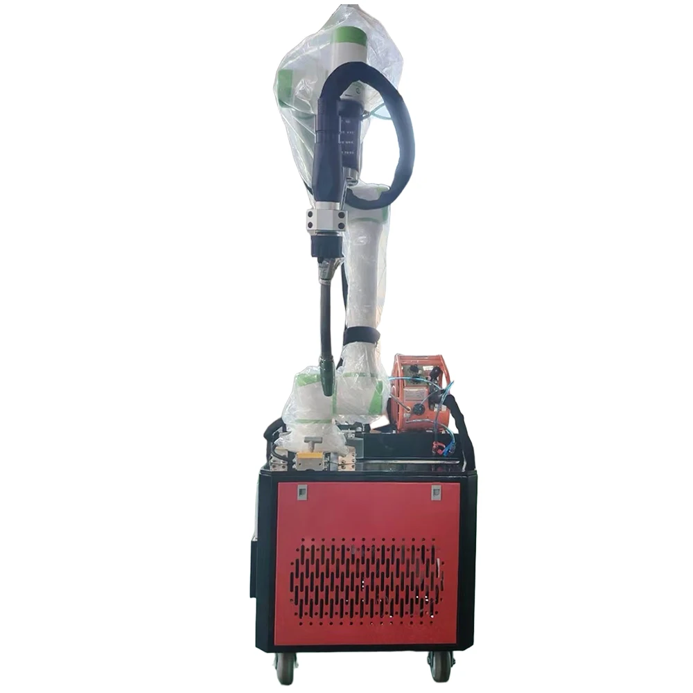 Eeay Use  Mobile Collaborative Automatic Collision Prevention Robotic 6 Axis Ur10e Robot Arm Mig Welders Cobot Welding Machine