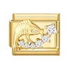 Gold-background carp gold