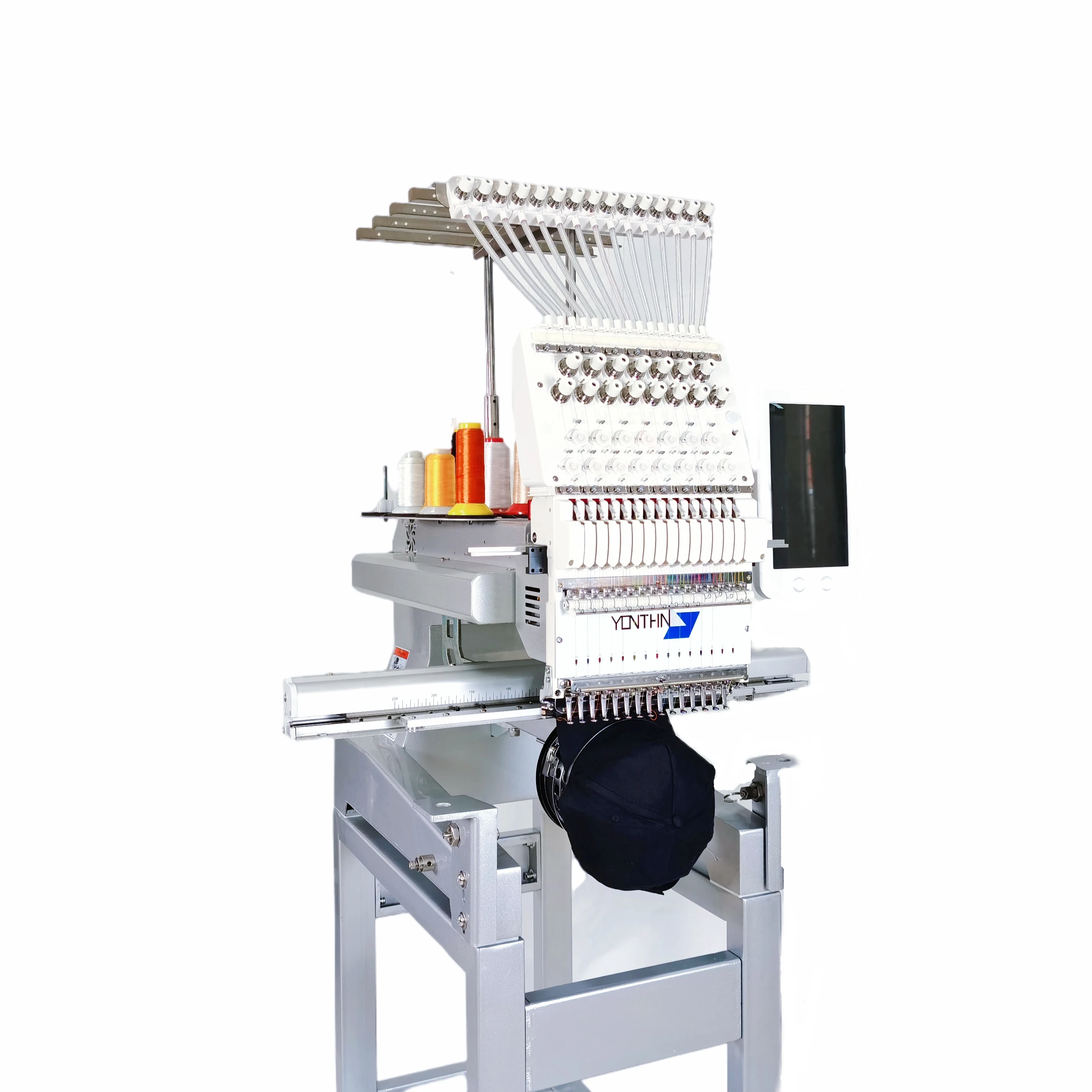 Yonthin Computerized Automatic Embroidery Caps Machine Single Head