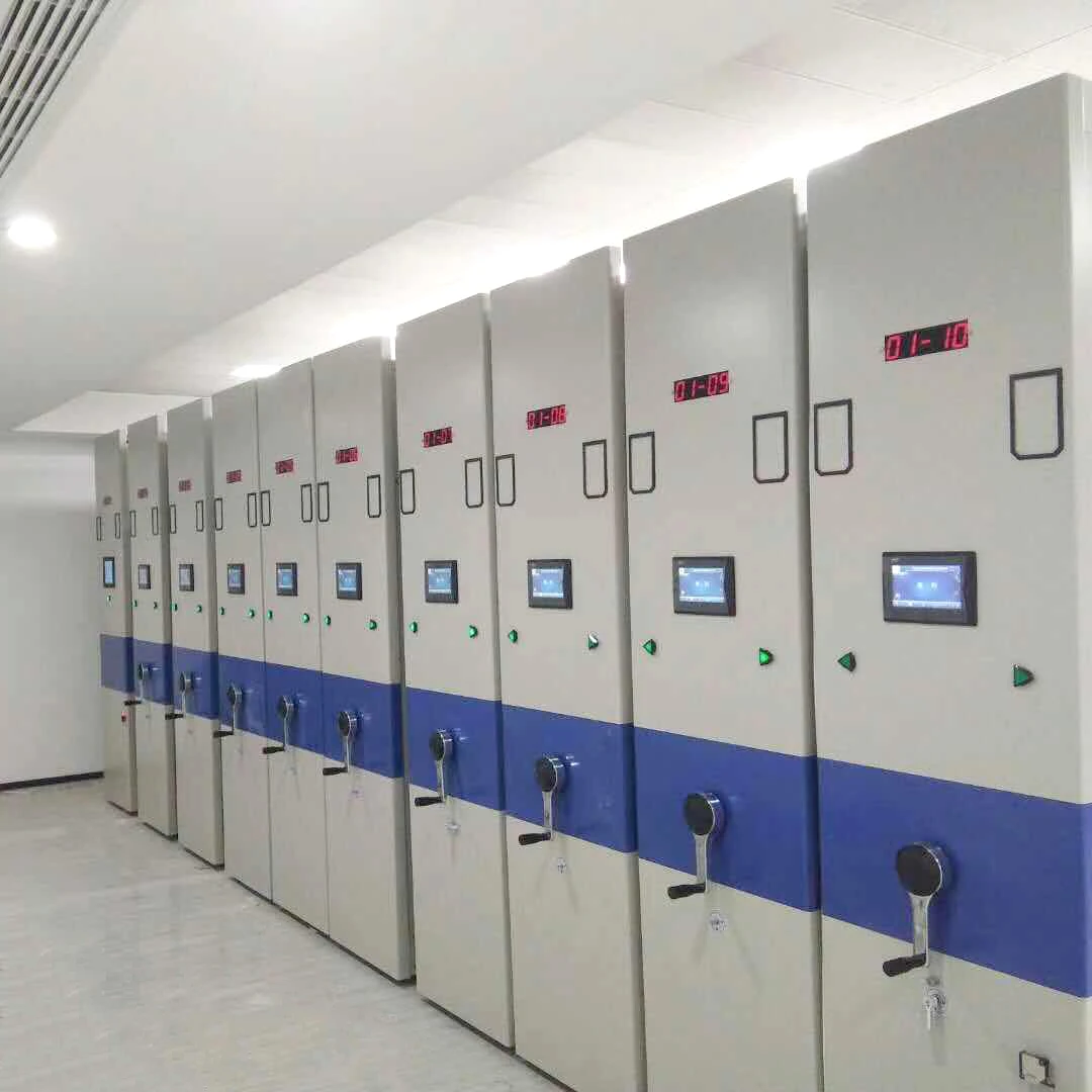 Compact Archive Cabinet Metal Shelves Dense Frame Heavy Office Furniture File Storage Mobile Cabinet Mobile Archive Cabinet