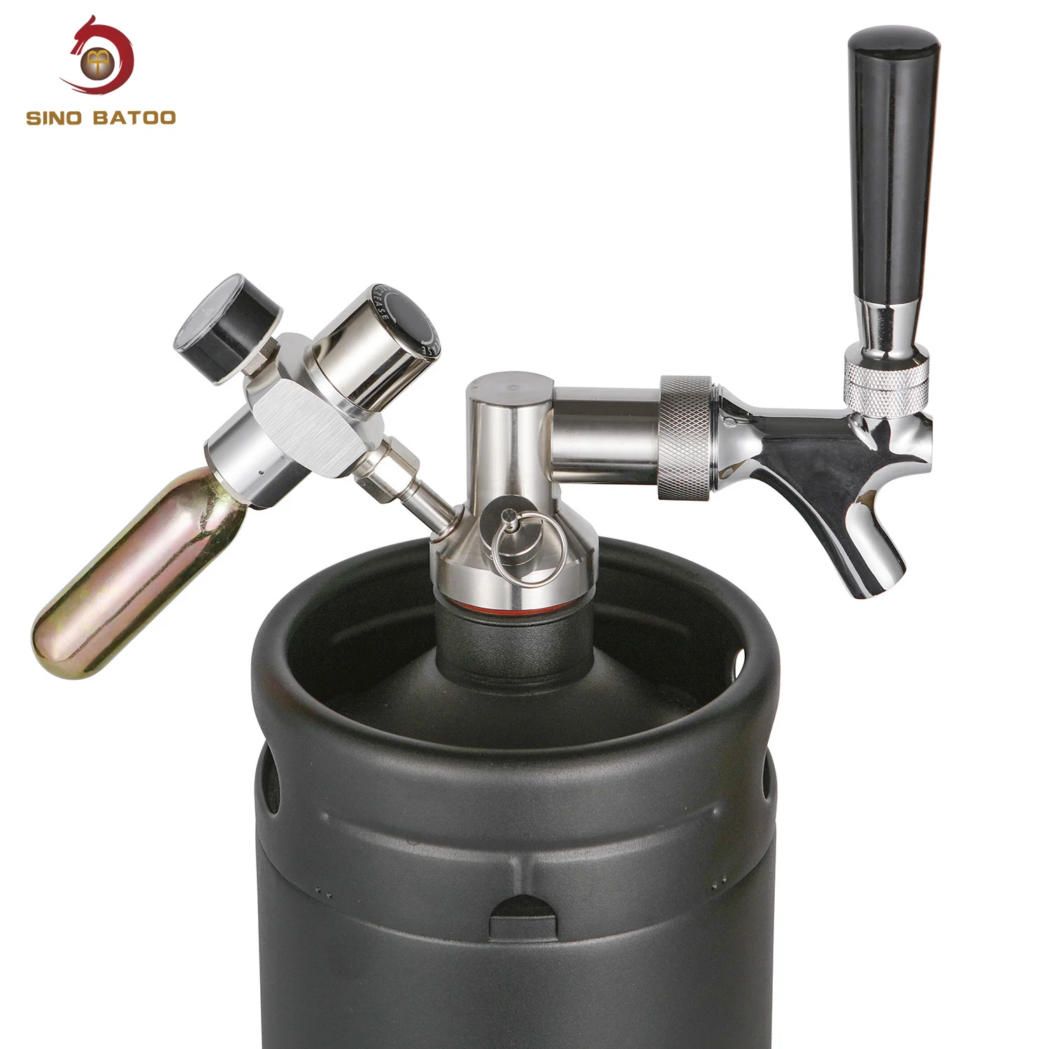 Draft Beer Growler Beer Barrels Dispenser Stainless Steel 304 Mini Beer
