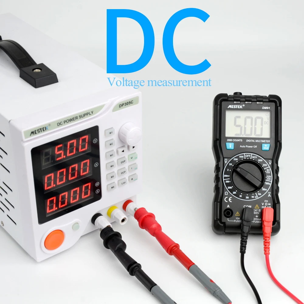 Current Resistance Diode test ETL 1999 Counts AC/DC Ammeter Voltmeter Multimetro Tester Multimeters Voltage Multimeter for DM91