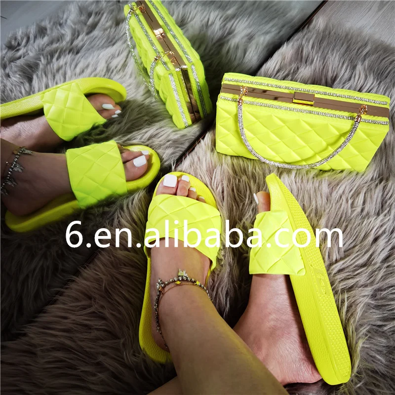 Sport Brand flat luxury ladies slippers Summer women Slippers dollar slides sandals