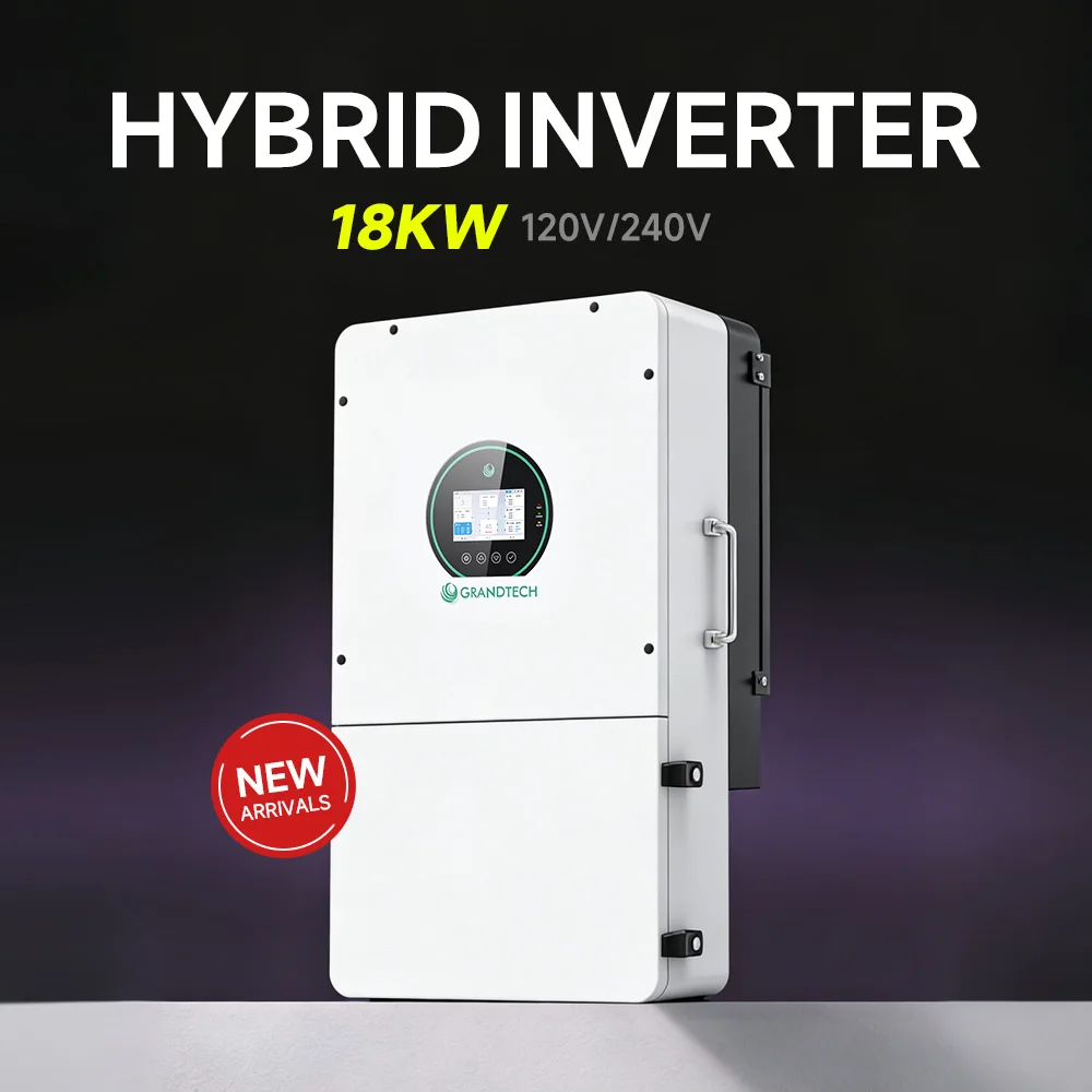 18KW Hybrid Inverter With UL Certificate Use for America 99.9% High Efficiency Match With 48V 51.2V Low Voltage Lifepo4 Battery