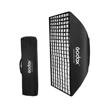 GODOX 60x90cm 60x60cm 70x100cm 90x90cm 80x120cm Softbox 30x120cm Softbox Bowens Mount Softbox with Grid