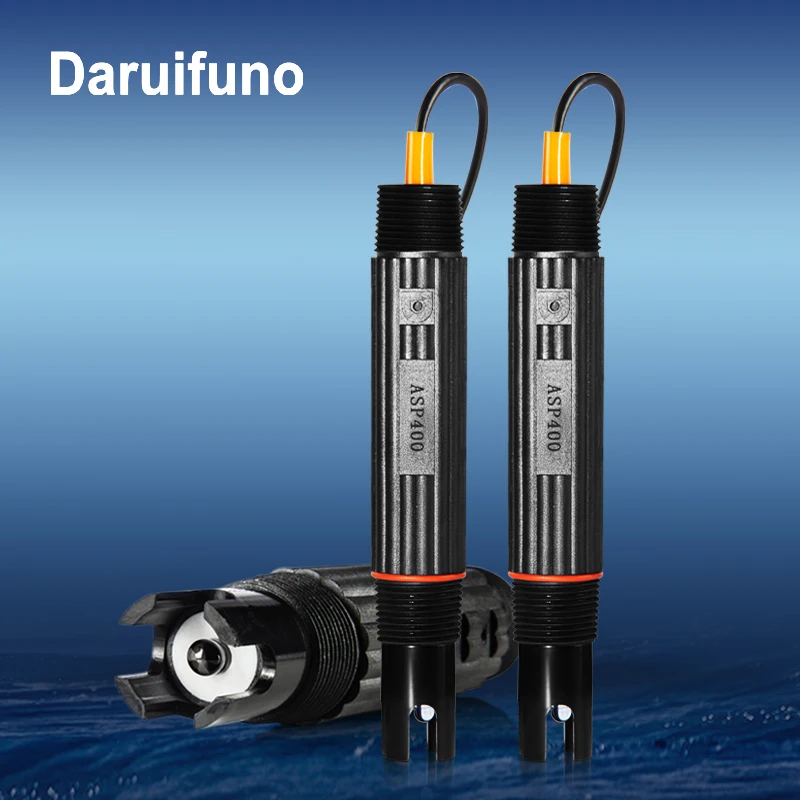 Fast Response PPS Inline pH Sensor pH Electrode for Water Measurement