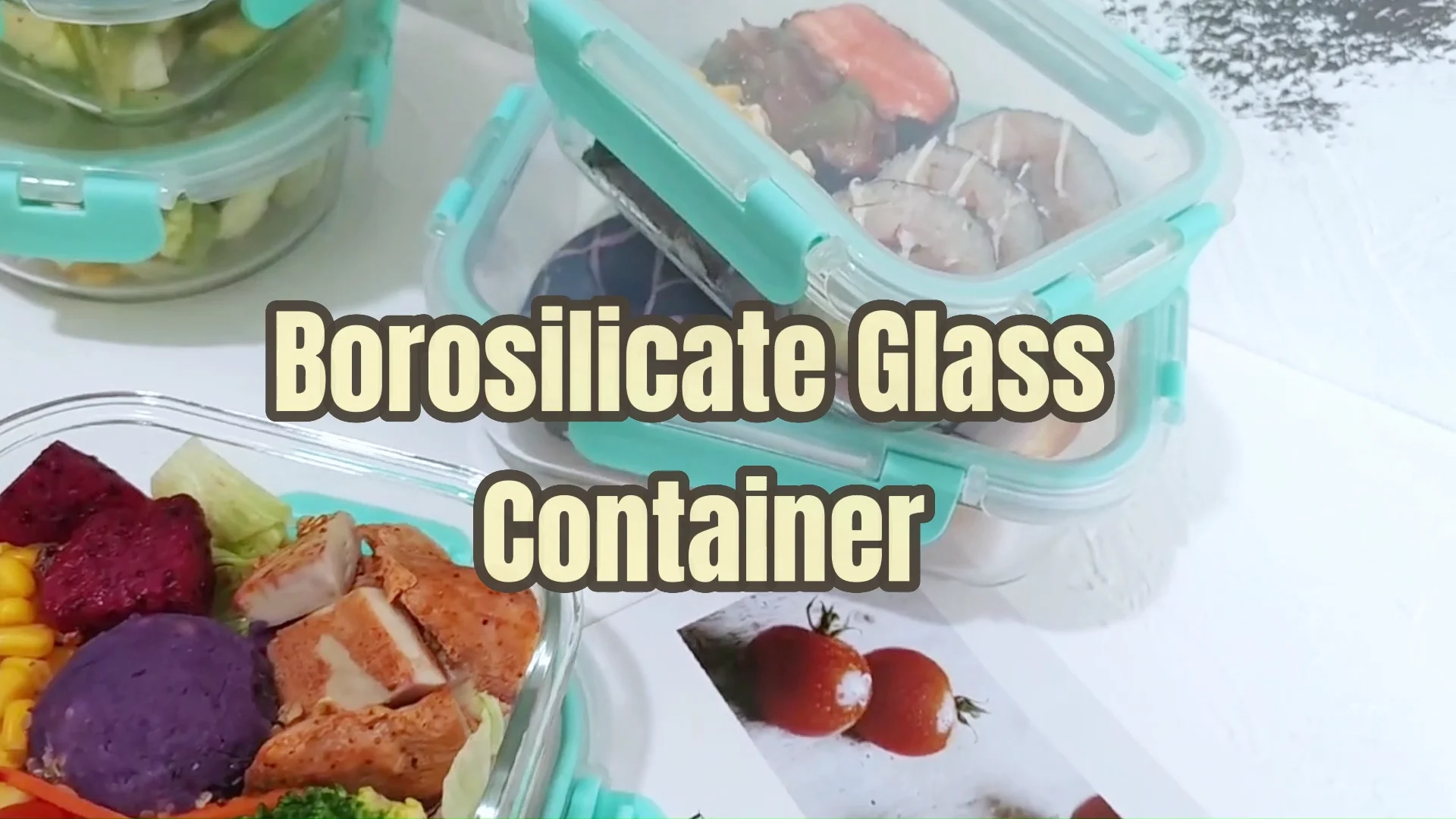 Bento Lunch Box Containers Large Glass Containers Airtight Food Storage