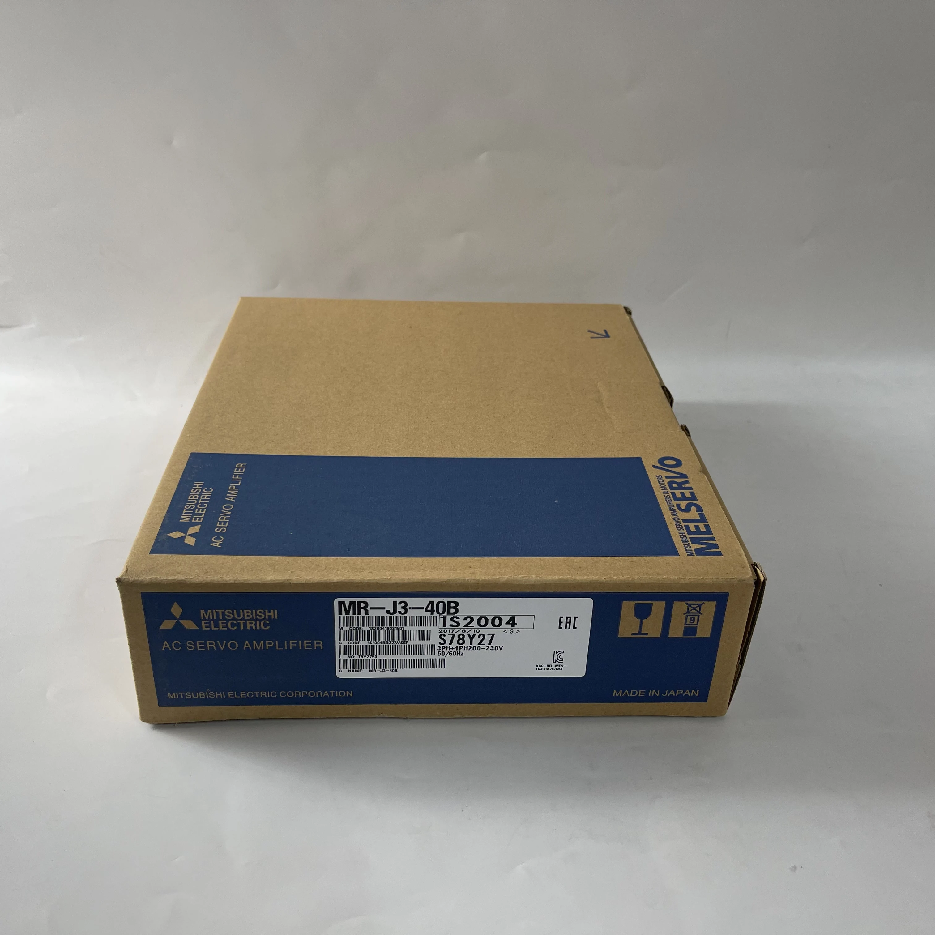 MITSUBISHI AC Servo Amplifier MR-J3-40B MITSUBISHI AC Servo Amplifier MR-J3-40B