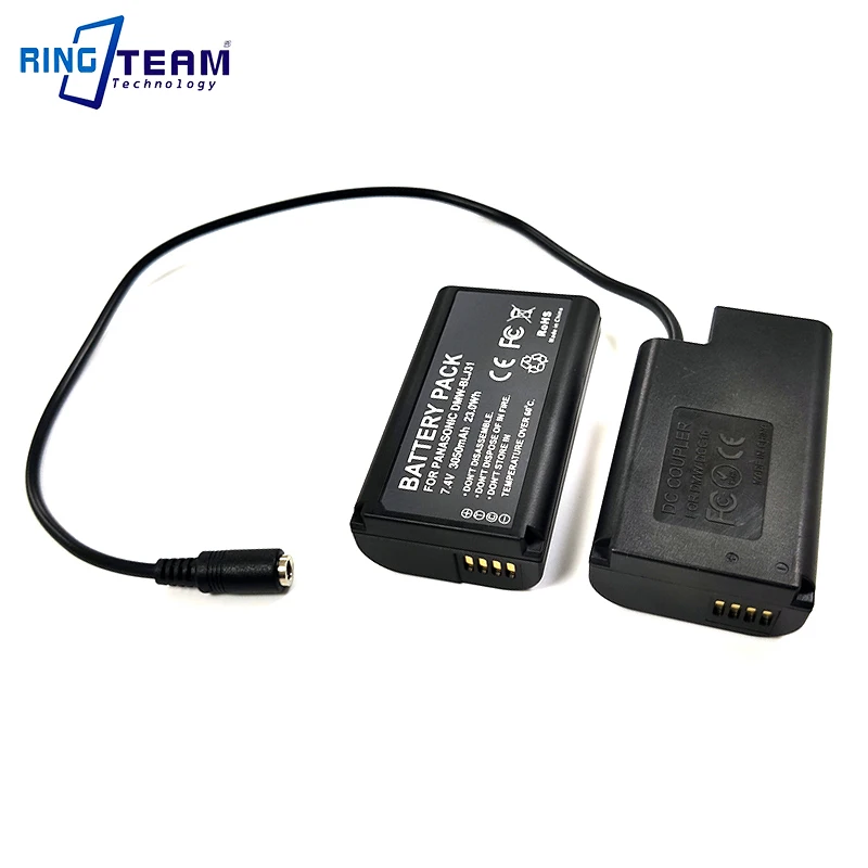 DMW-AC8 AC Adapter BLJ31 Dummy Battery DMW DCC16 Coupler for LUMIX S1 S1M S1R S1RM S1H Lumix S1Series Digital Cameras details