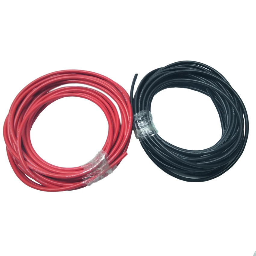 2AWG 4AWG 6AWG 8AWG 10AWG 12AWG 14AWG 16AWG Silicone Wire Flexible Silicone Rubber Cable