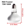 Bianco satinato R80 75W