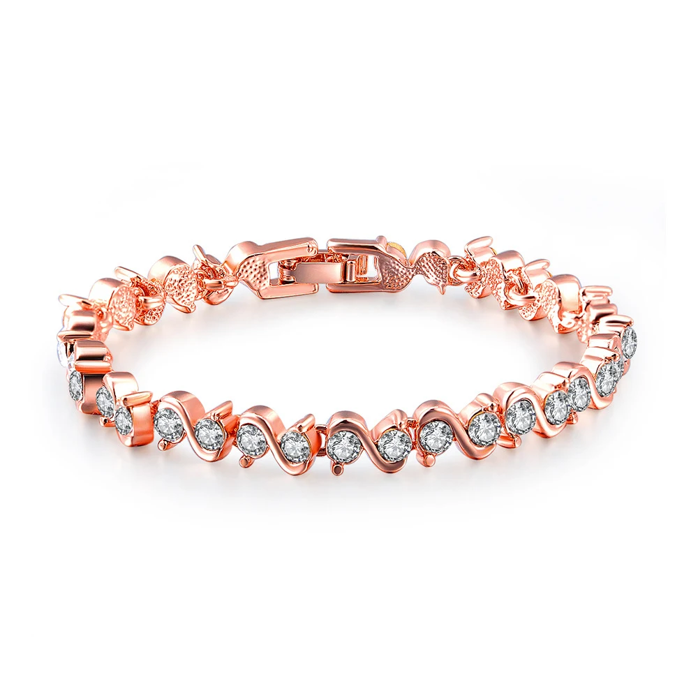 Women Elegant Chain Charm Bracelet 